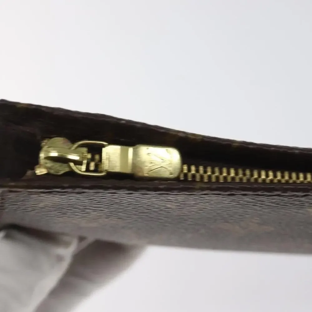 Louis Vuitton Monogram Bucket PM Accessory Pouch Brown